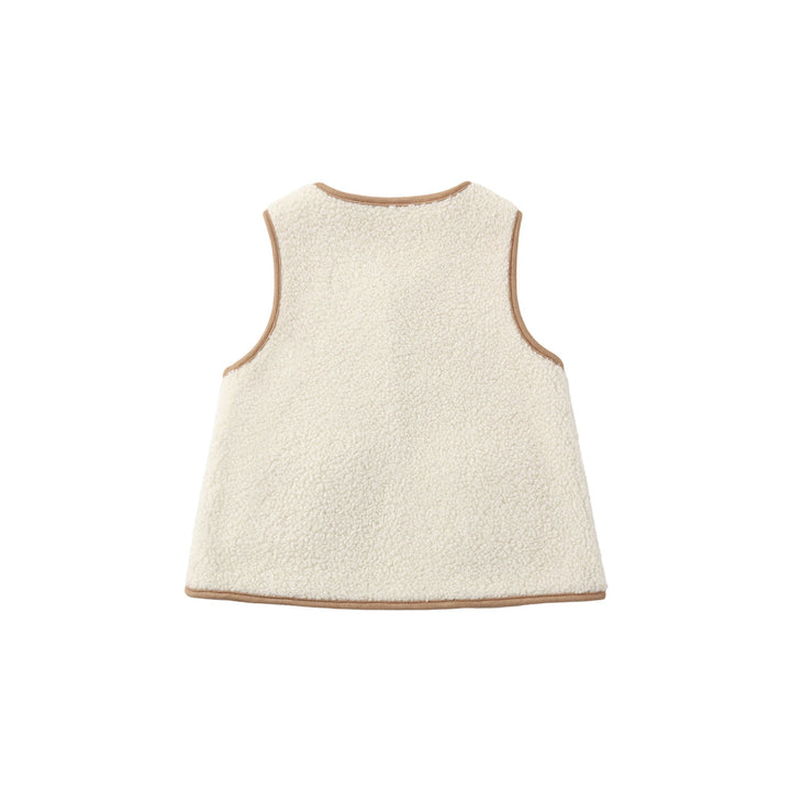 Rylee &amp; Cru Sherpa Vest in Natural