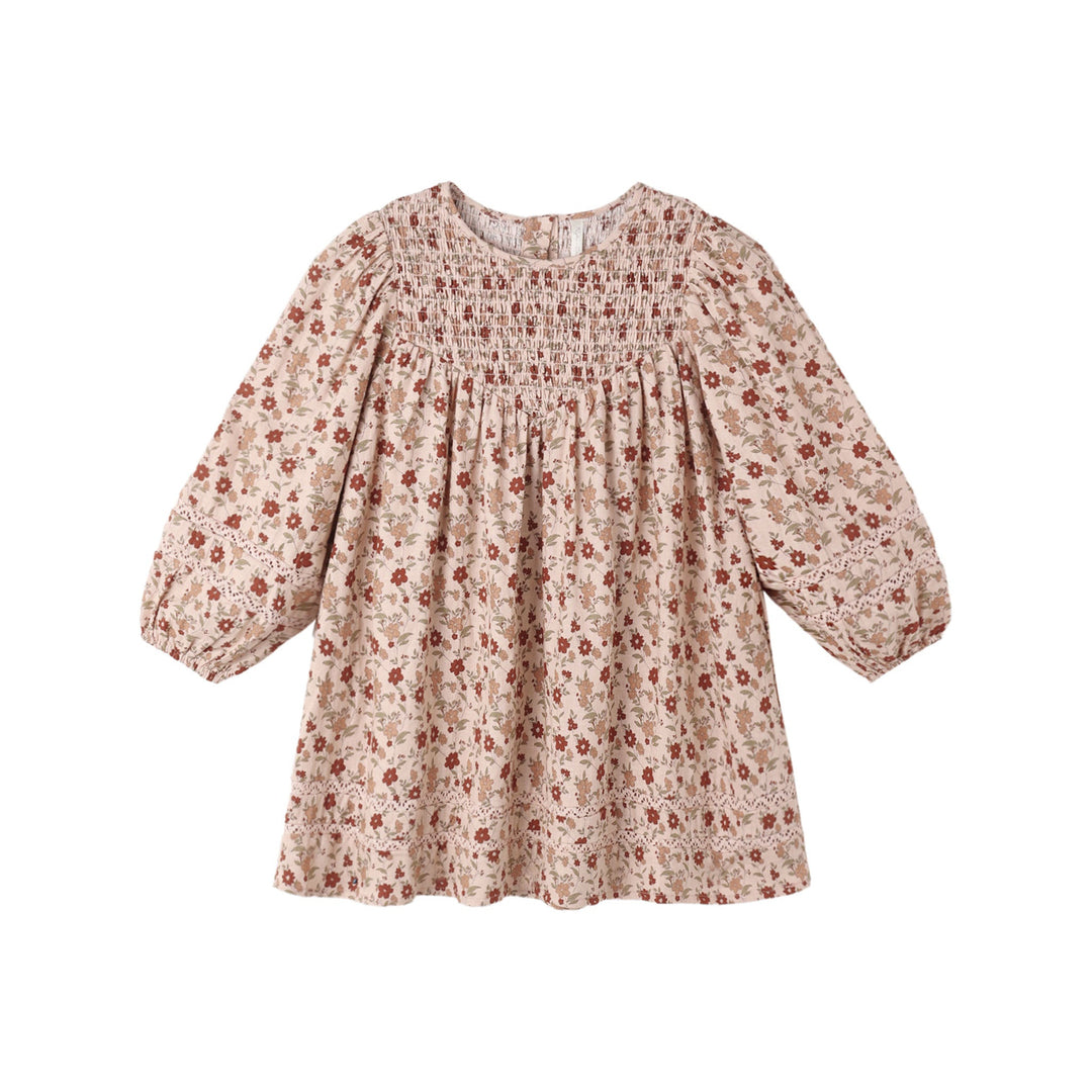 Selene Dress in Pink Floral