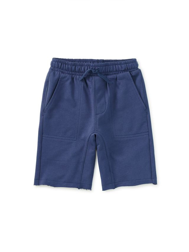 Tea Collection Gym Shorts in Naval Blue