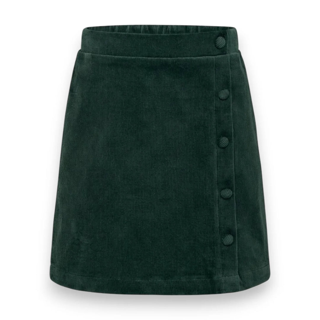 Reese Skirt in Hunter Corduroy