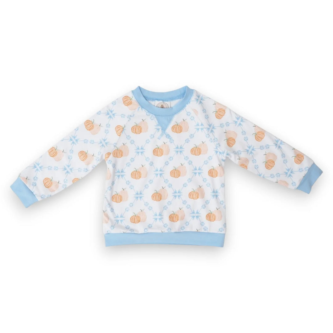 Cypress Row Palmer Pullover in Pumpkin
