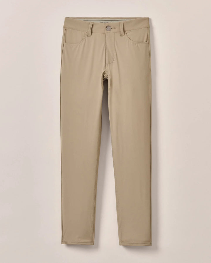 Johnnie O Fusionn 5 Pocket Pant in Light Khaki