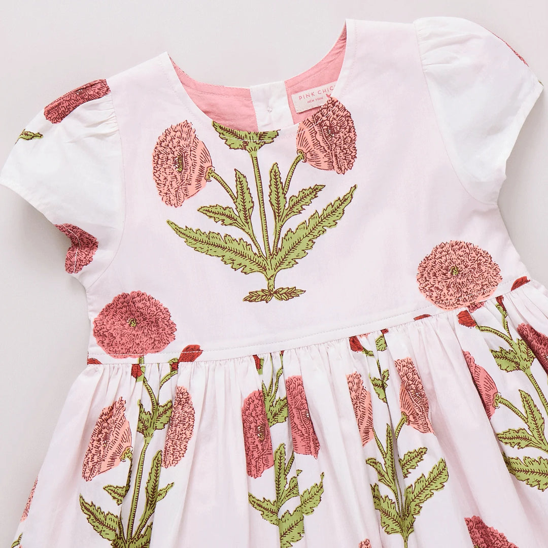 Pink Chicken Marisol Dress in Rose Dandelion (size 3-6)