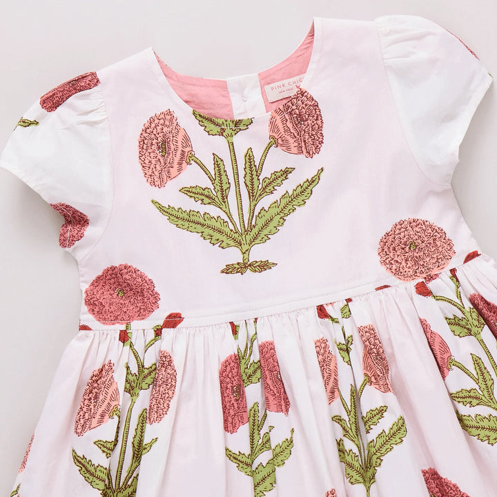 Pink Chicken Marisol Dress in Rose Dandelion (size 7-10)