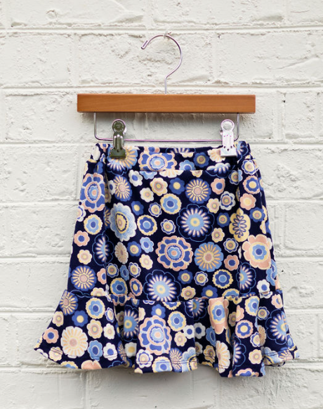 Area Code Sara Colorful Circles Skirt