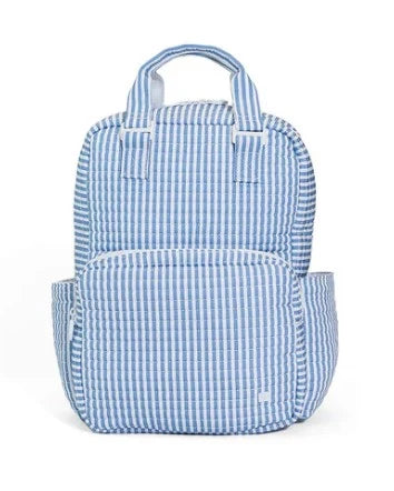 Quilted All You Need Bag – Blue