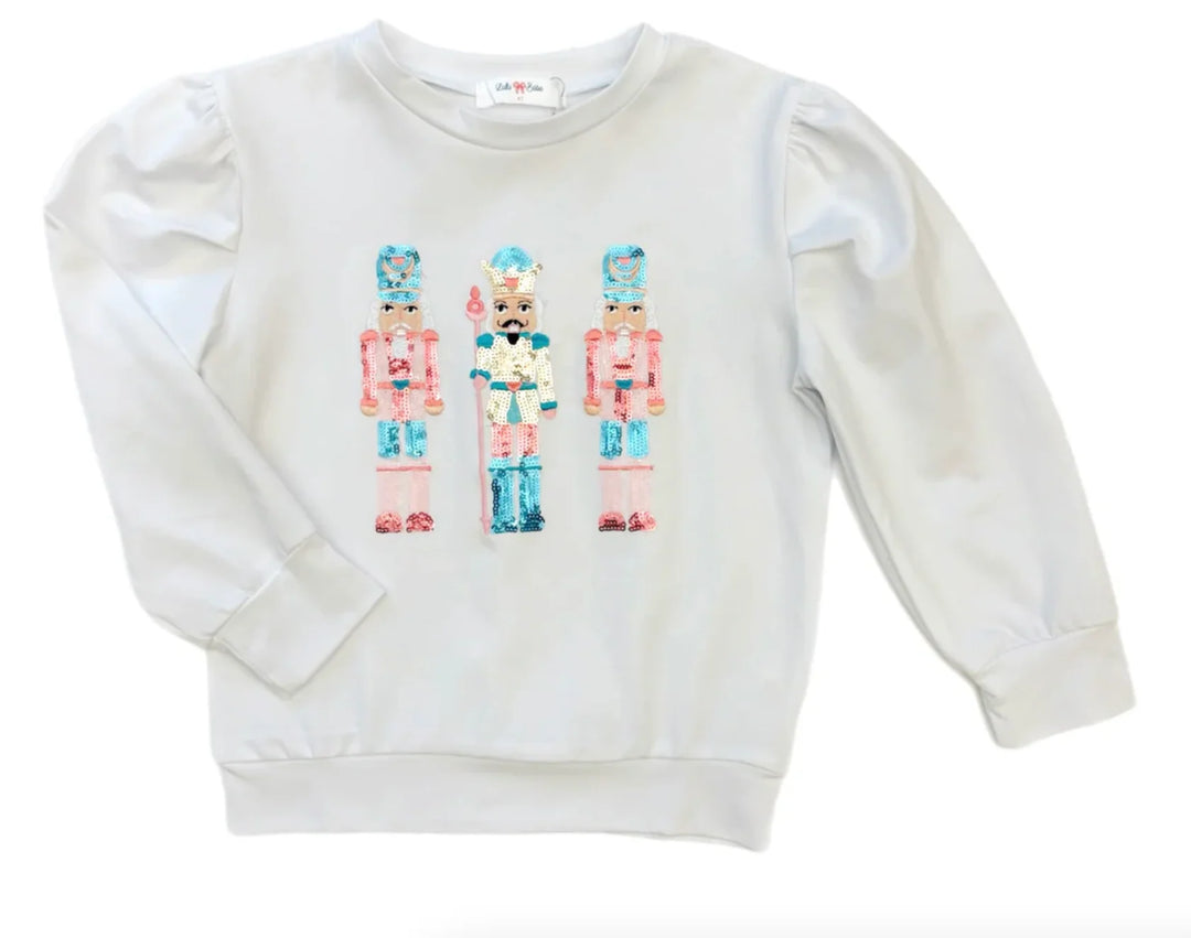 Lulu Bebe Lilly Sweatshirt with Nutcracker
