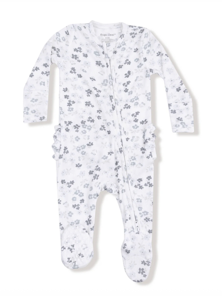Angel Dear Caroline's Calico 2 Way Zipper Footie