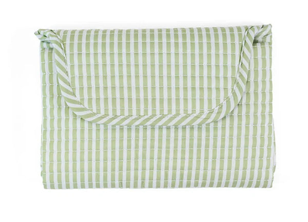 Quilted Changing Pad – Green