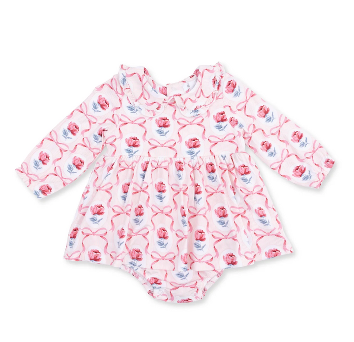 Leslie Rose Peter Pan Bubble Dress