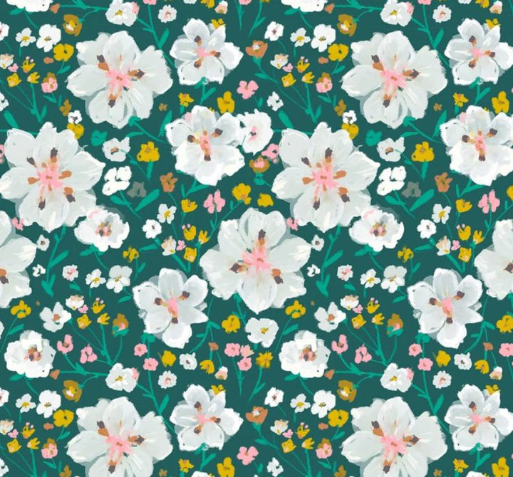 Ollie Jay Puff Leggy Romper in Canyon Flower