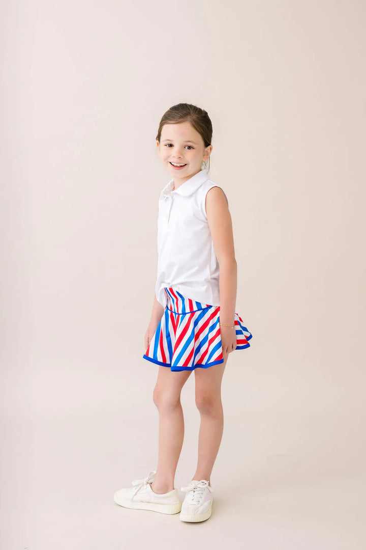 Set Athletics Red, White, &amp; Blue Quinn Skirt