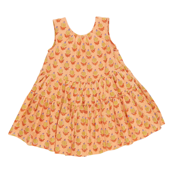 Pink Chicken Orange Dahlia Eloise Dress (sizes 2-6)