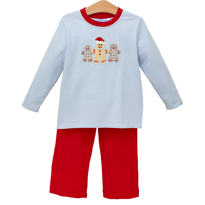 Trotter Street Kids Gingerbread Pant Set