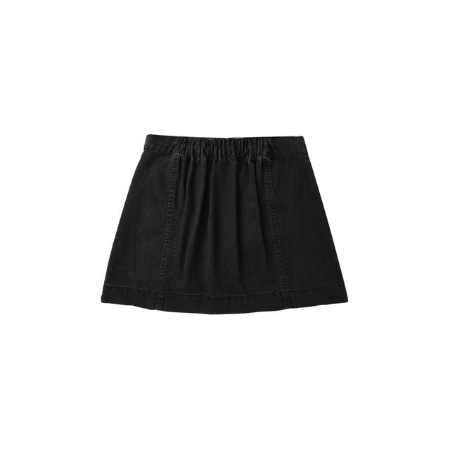 Rylee & Cru Denver Mini Skirt in Washed Black