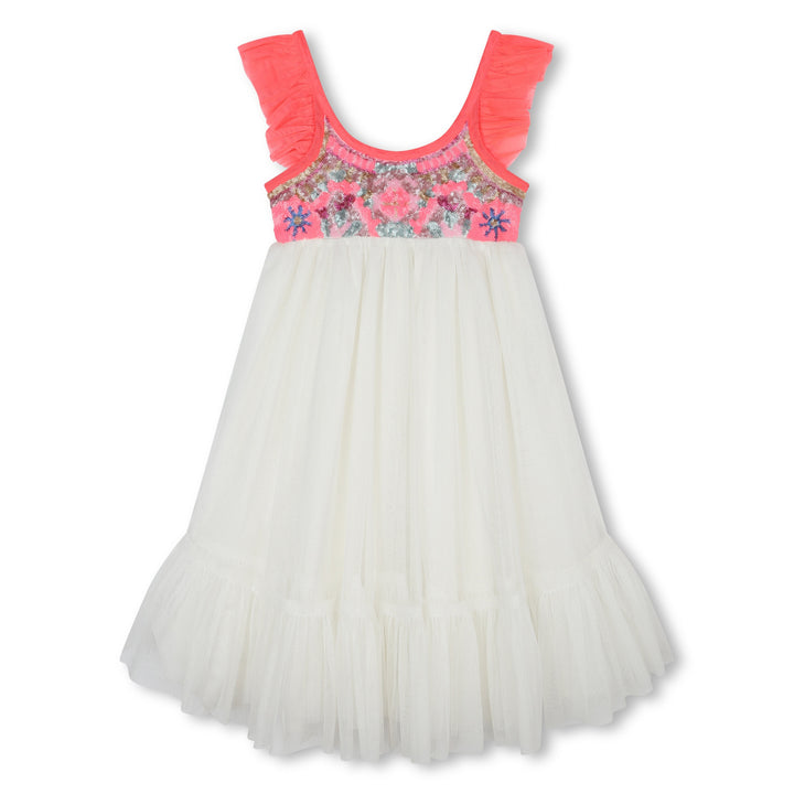 Billie Blush Tulle Dress with Sequined Bodice