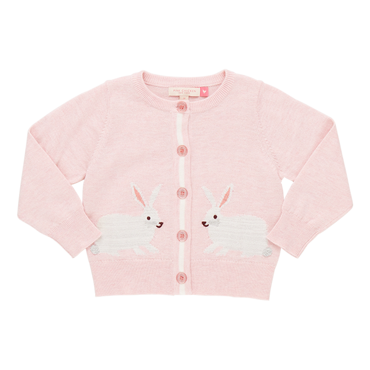 Pink Chicken Maude Rabbit Sweater (sizes 2-6)