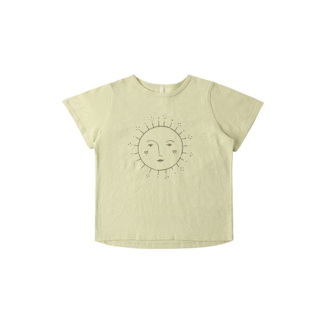 Rylee & Cru Basic Tee in Citrom Sun
