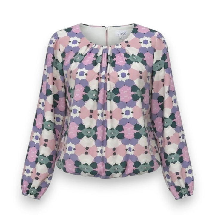 Wren Top in Hunter Ink Blot