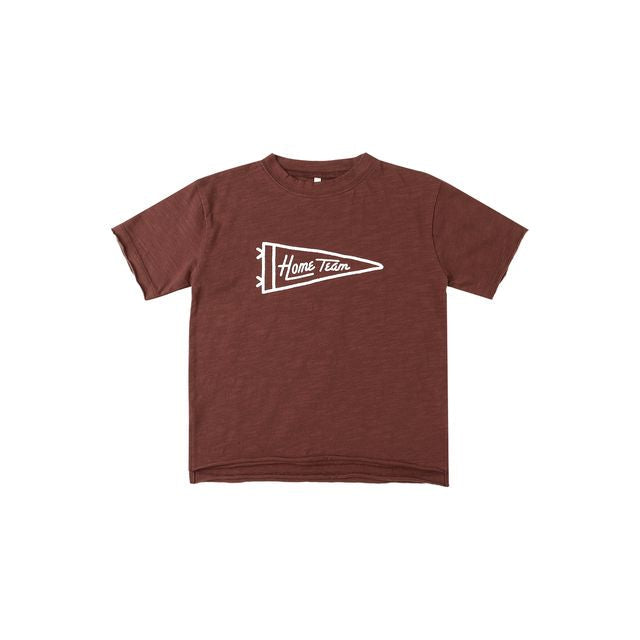 Rylee & Cru Raw Edge Tee in Home Team
