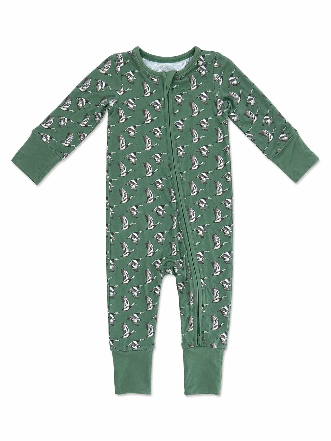 Zipper Romper- Ducks