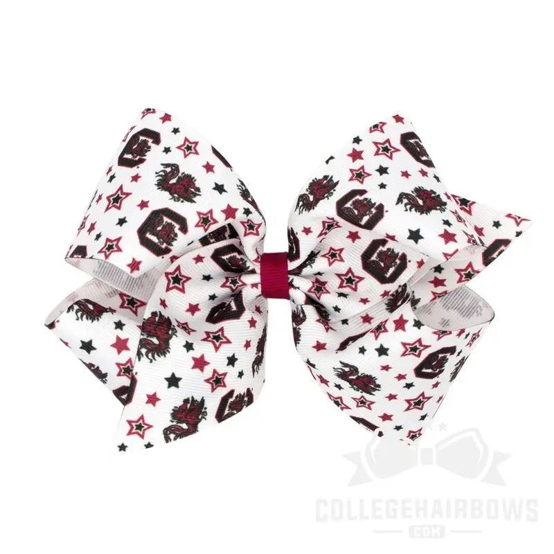 USC Logo Print Bow