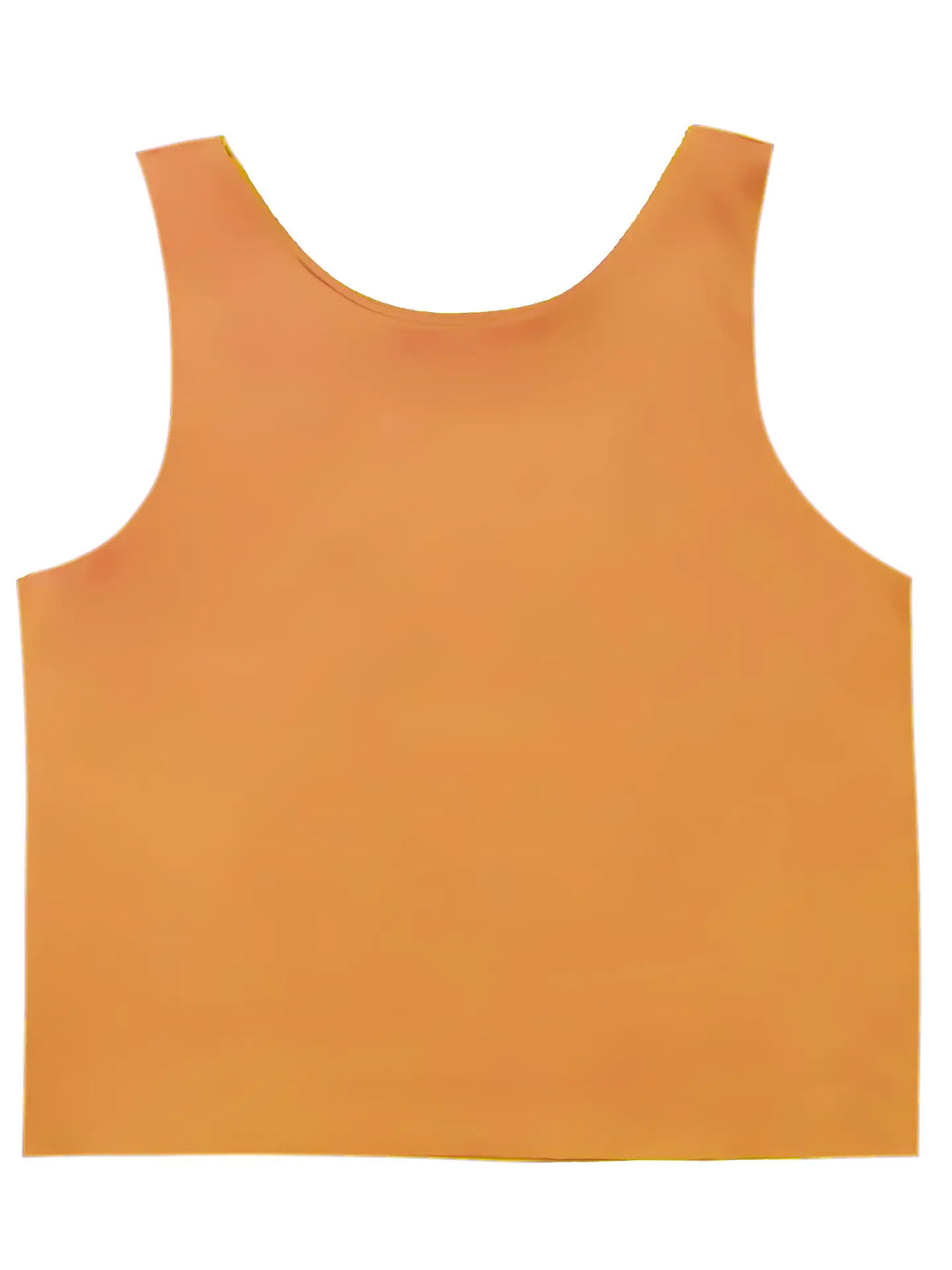 Belle Cher Orange Razor Back Top