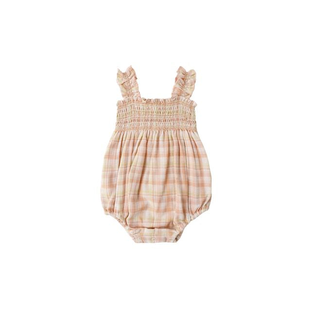 Rylee & Cru Julia Romper in Summer Plaid