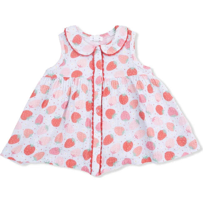 Angel Dear Jill Dress in Strawberry Bliss