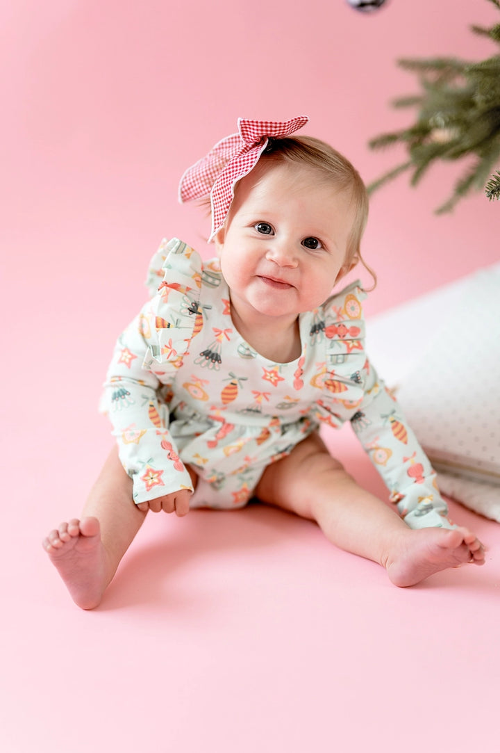 Ollie Jay Holiday Leah Romper