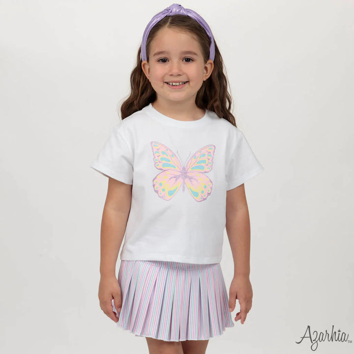 Azarhia Pretty Butterflies Boxy Tee