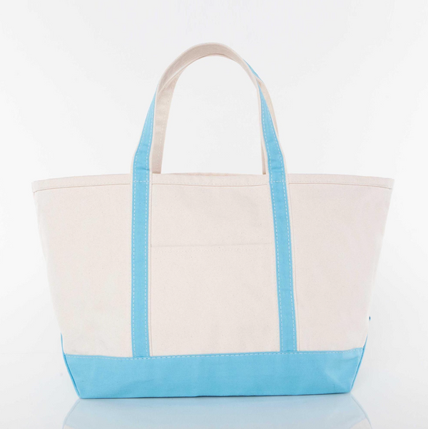 Large Classic Tote – Baby Blue