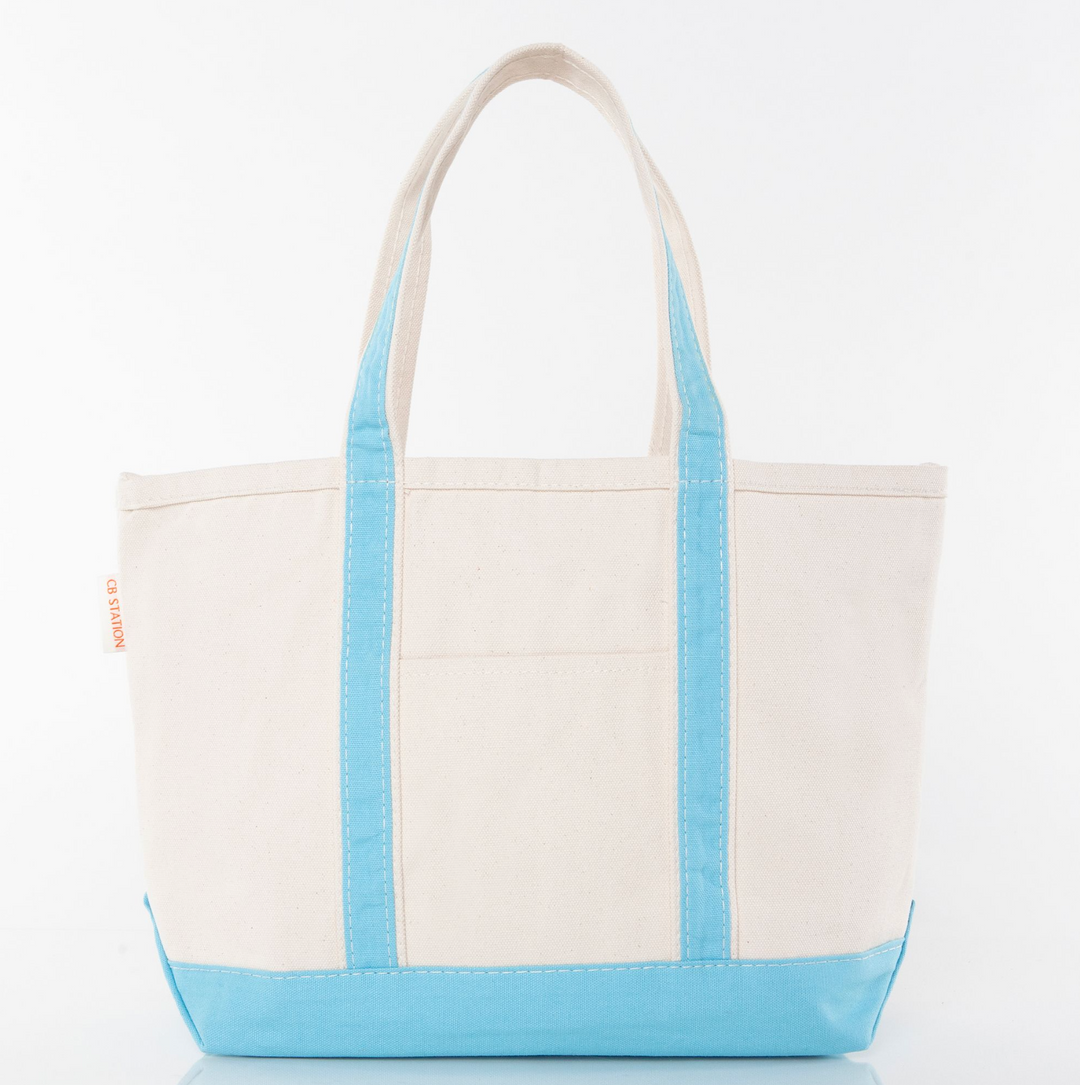 Medium Classic Tote – Baby Blue
