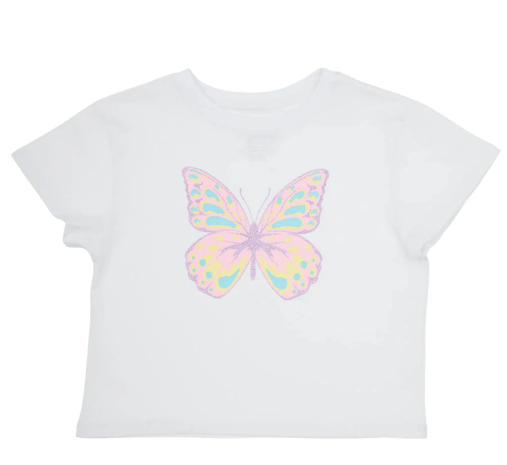 Azarhia Pretty Butterflies Boxy Tee