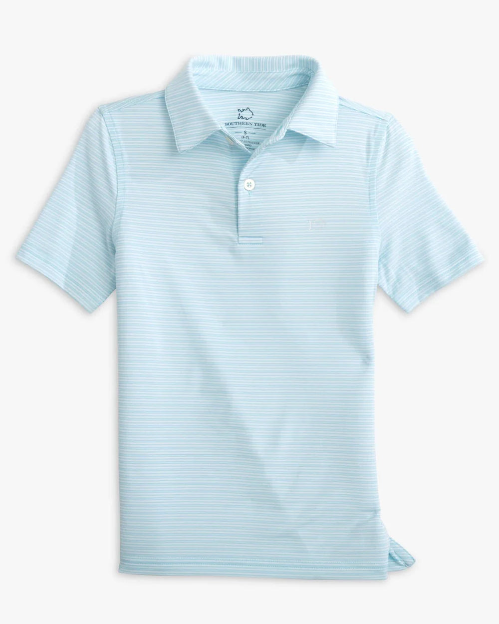 Southern Tide Driver Camden Performance Polo in Dream Blue