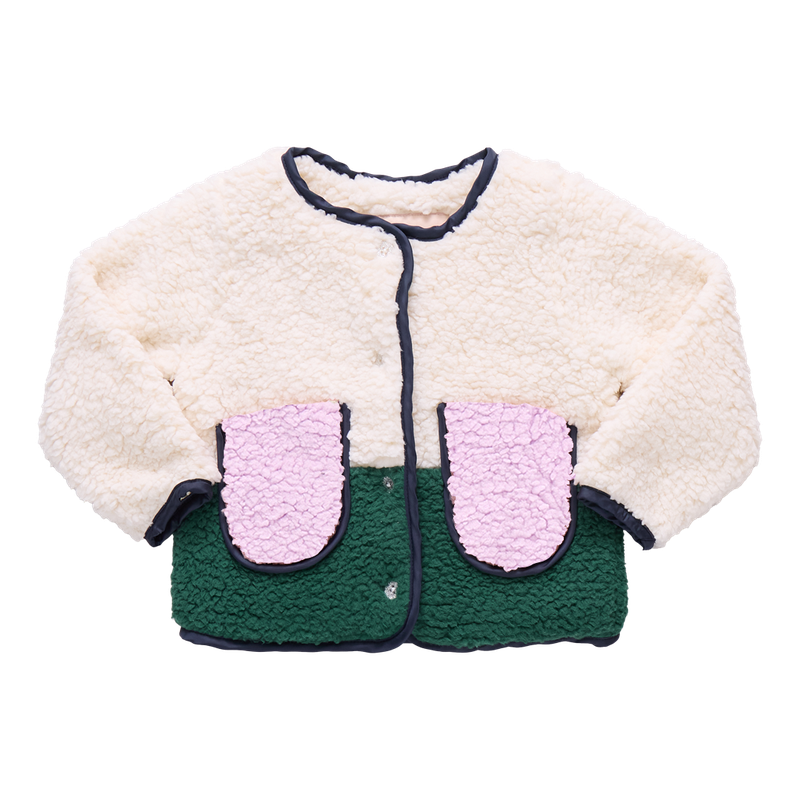 Pink Chicken Ruth Jacket in Cream (sizes 7-10)