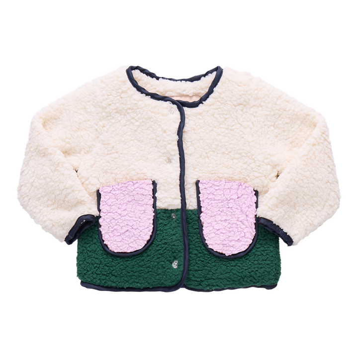 Pink Chicken Ruth Jacket in Cream (sizes 7-10)