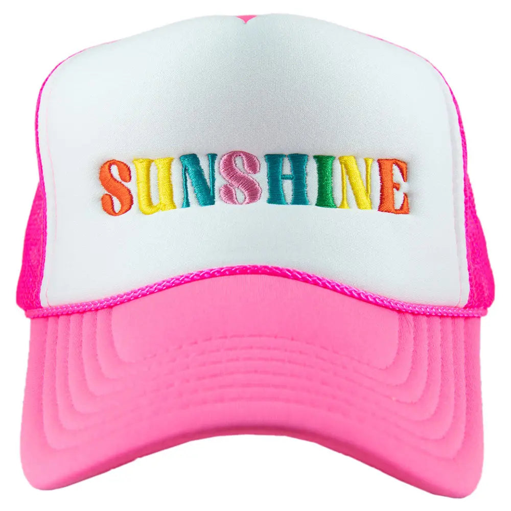 Katy Did Bursting Sunshine Trucker Hat