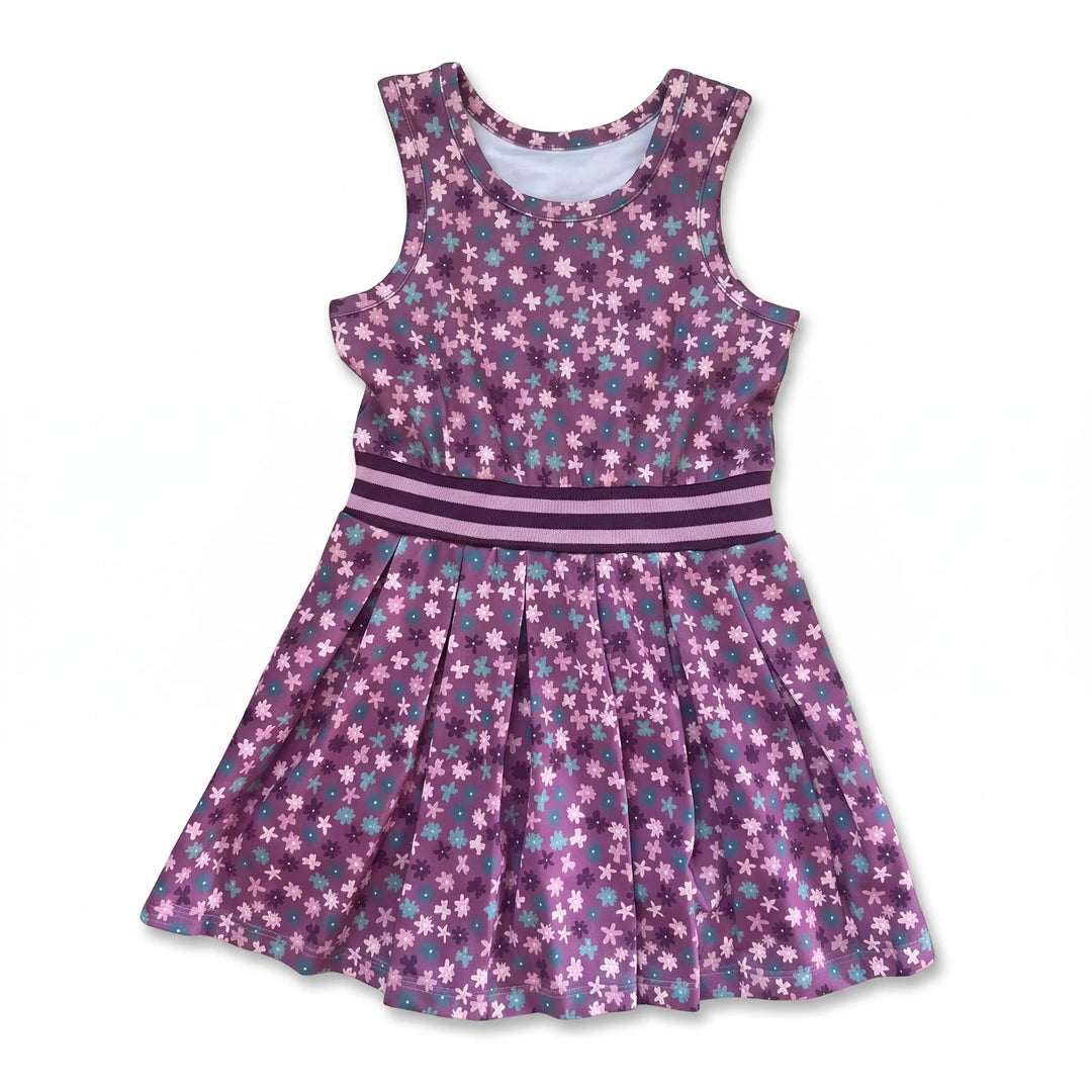 Catherine Dress in Plum Floral