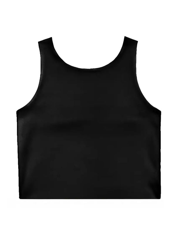 Belle Cher Black Razorback Top