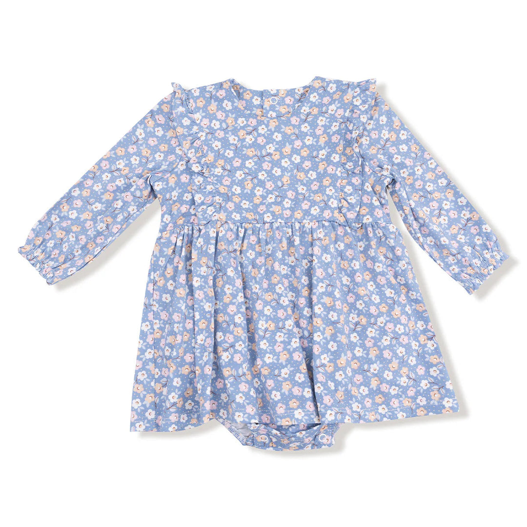 Angel Dear Country Calico Ruffle Dress