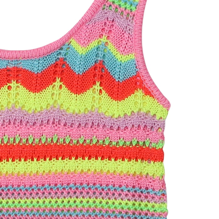 Billie Blush Crochet Tank Dress