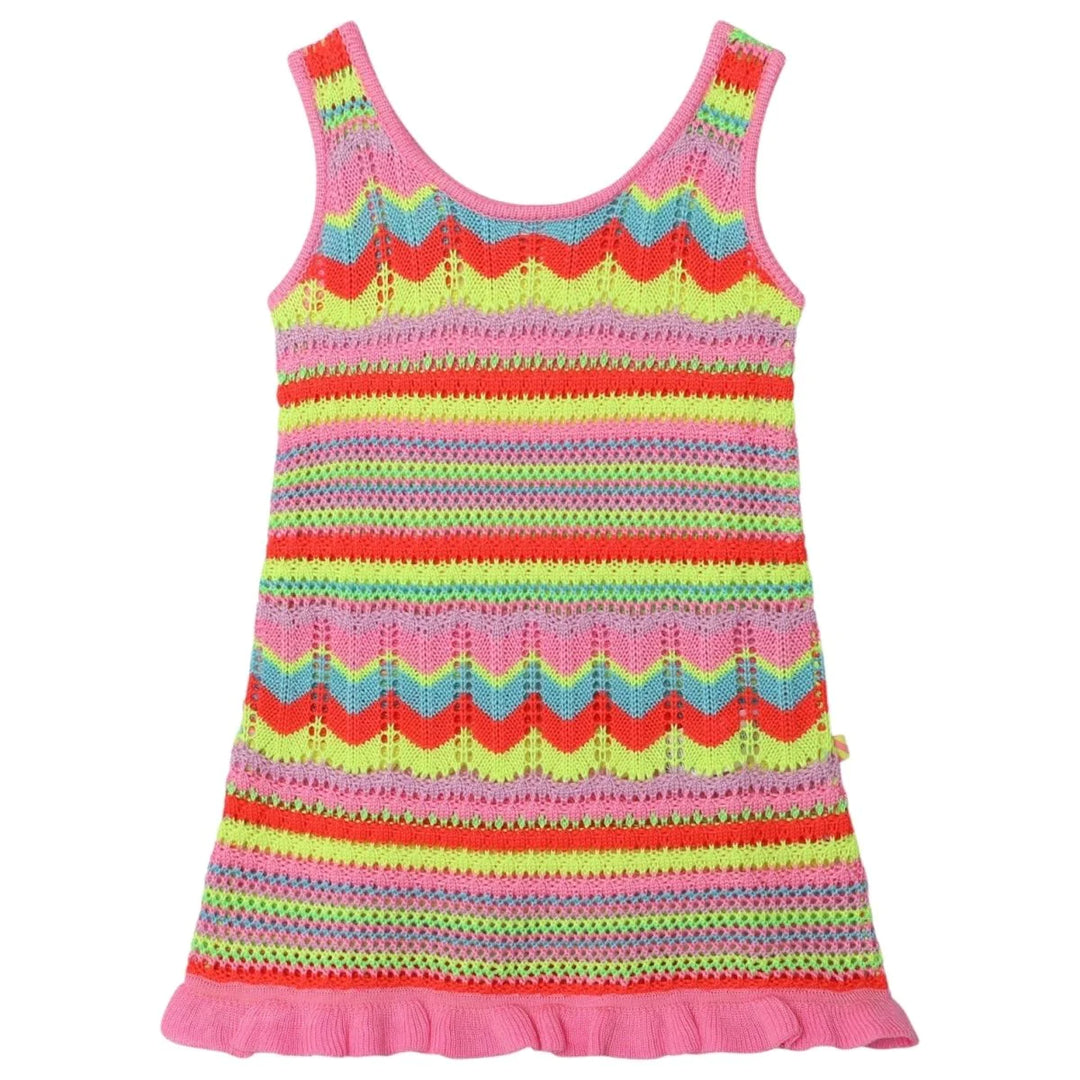 Billie Blush Crochet Tank Dress