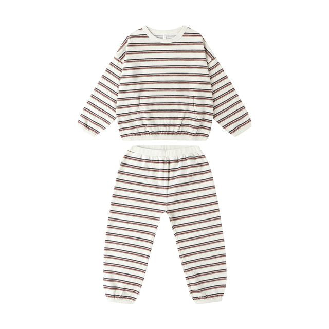 Rylee & Cru Relaxed Set in Vintage Stripe