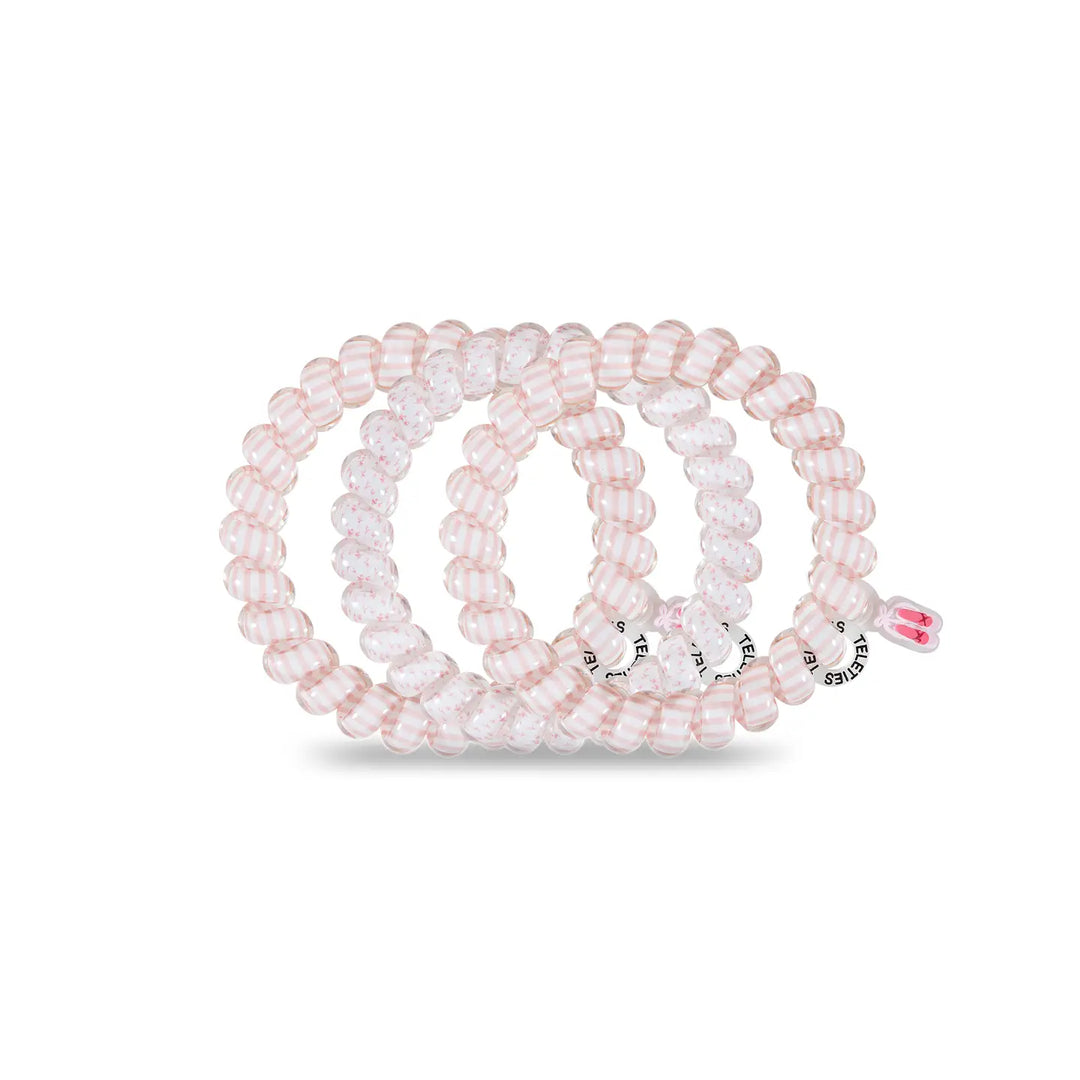 Teleties Large Hair Coils- Ballet