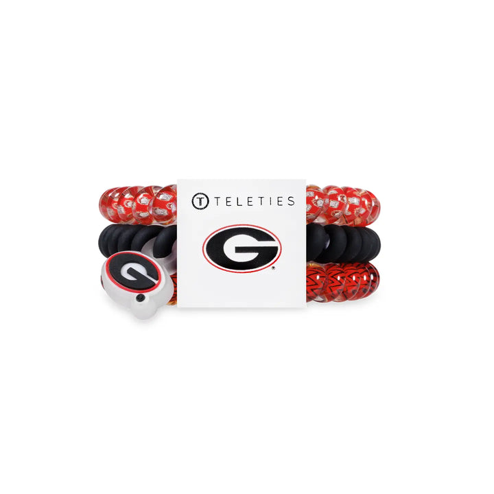 Teleties Spiral Hair Coils- Go Dawgs!
