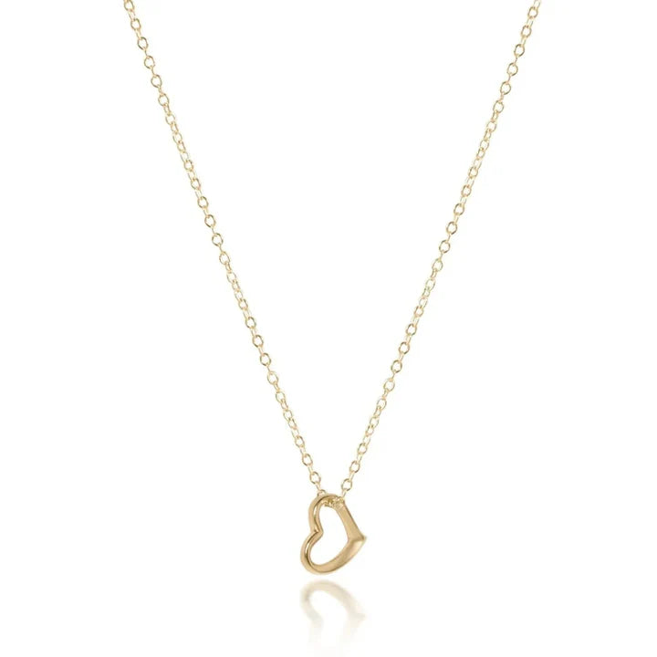 Egirl 14" Love Small Gold Charm
