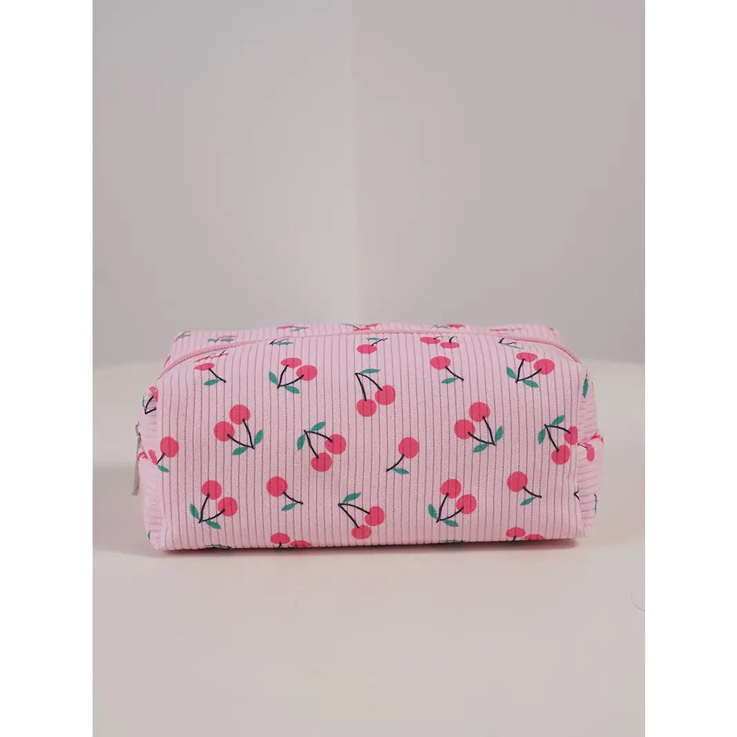 Cherry Cosmetic Bag