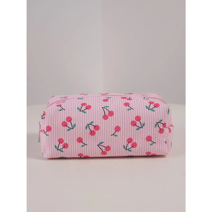 Cherry Cosmetic Bag