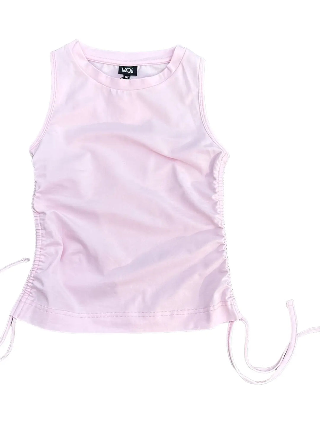 Little Olin Pink Cinched Tank